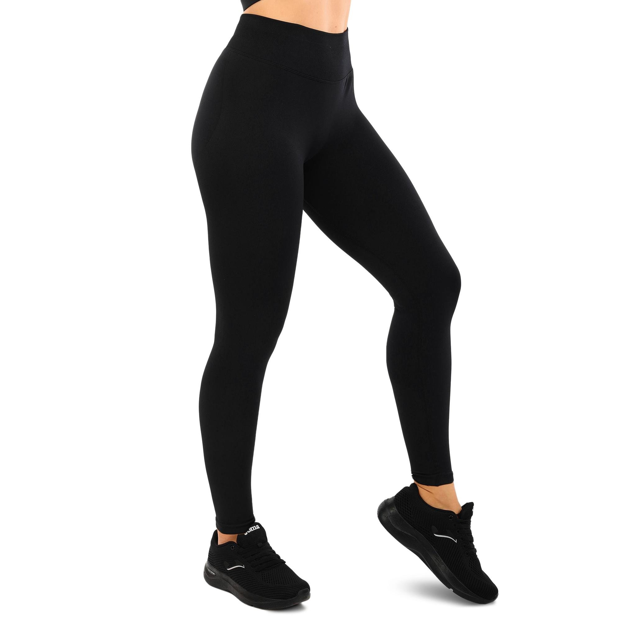 Лосины спортивные женские DOMINO G3001 с эффектом пуш-ап L Черный (G3001_Черный_L) - фото 3 Лосины спортивные женские DOMINO G3001 с эффектом пуш-ап L Черный (G3001_Черный_L) - фото 3