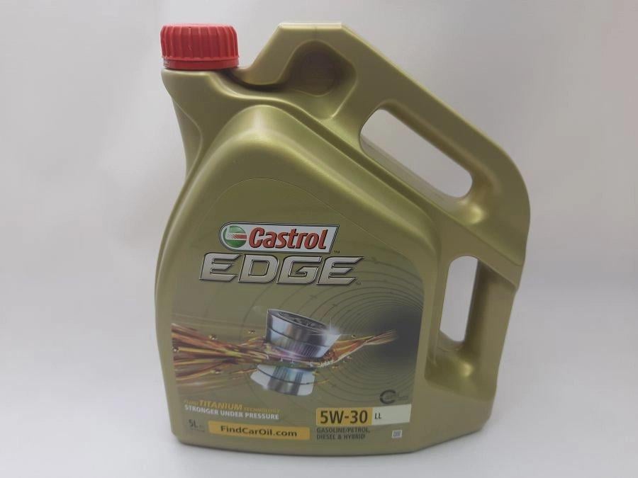 Комплект моторного масла Castrol Edge LL Titanium FST 5W-30 4 шт. 5 л (EDGE5W-30LL5LX4KARTON)