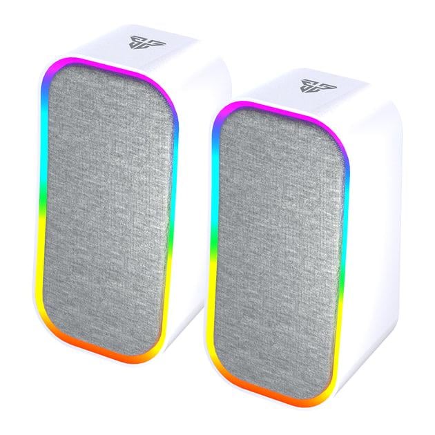 Колонки для ПК Fantech GS304 Groove RGB Bluetooth V5.4 USB 3,5 мм TRS White (36851499) Колонки для ПК Fantech GS304 Groove RGB Bluetooth V5.4 USB 3,5 мм TRS White (36851499)