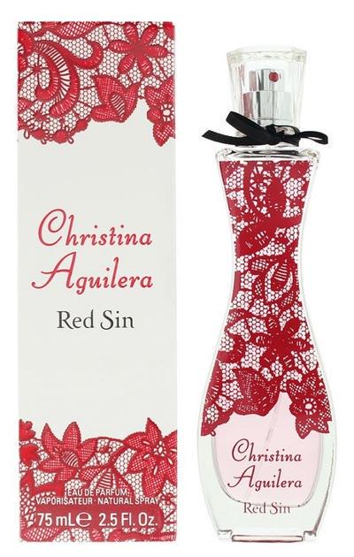 Парфюмированная вода для женщин Christina Aguilera Red Sin 75 мл (371887)