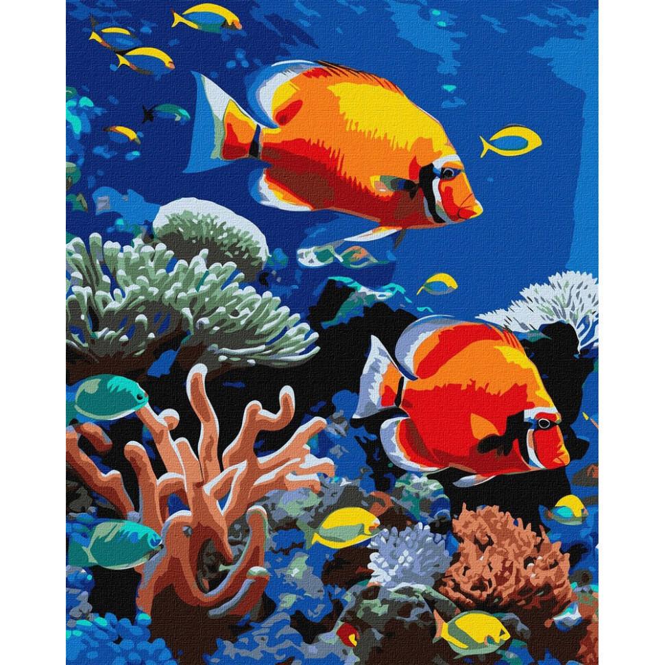 Картина по номерам Ideyka Яркий риф 40x50 см (KHO6703)