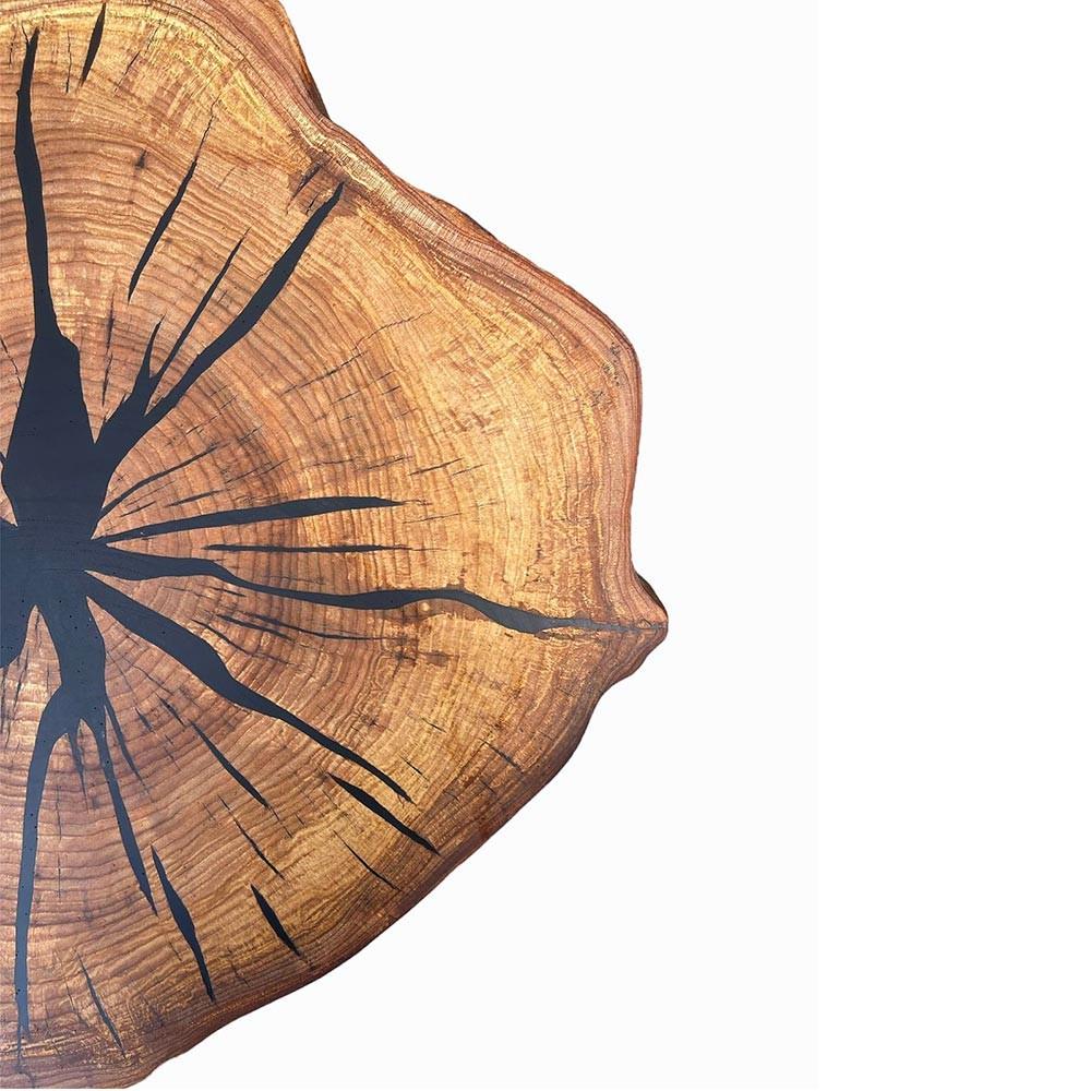 Столик журнальный Берест с эпоксидной смолой - фото 3