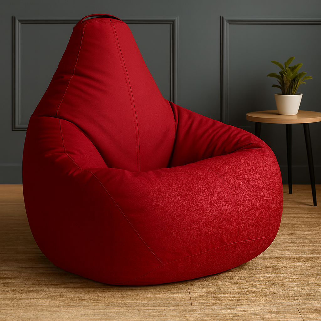 Кресло-мешок без внутреннего чехла SOFTLAND 110х80 см Красный (KM_034) - фото 1 Кресло-мешок без внутреннего чехла SOFTLAND 110х80 см Красный (KM_034) - фото 1