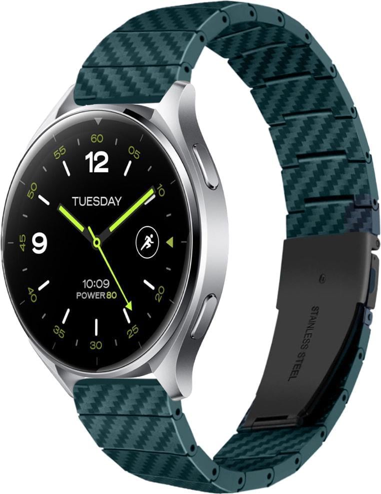 Ремінець Armrok для Xiaomi Watch 2/2 Pro Khaki (37194-17) Ремінець Armrok для Xiaomi Watch 2/2 Pro Khaki (37194-17)