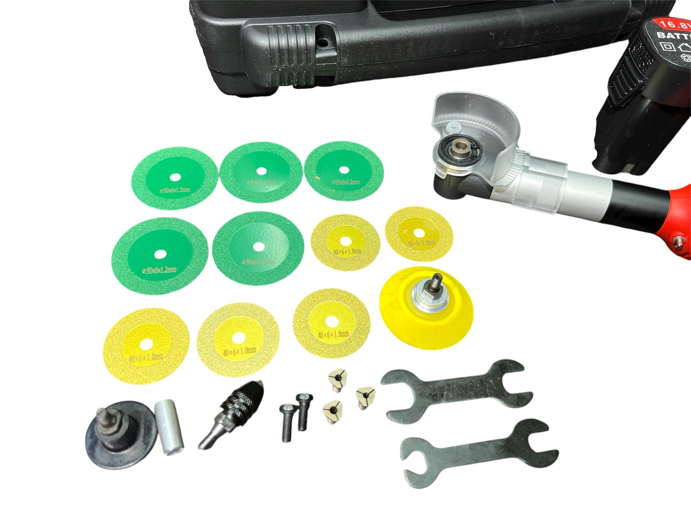 Гравер для плитки LANION G360Li 360 Вт 15000 об/хв у кейсі з адаптером для води - фото 9