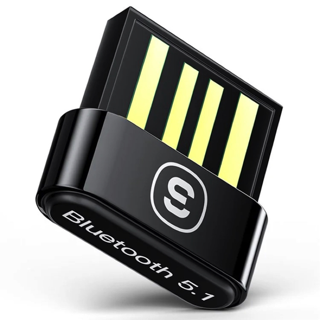 Адаптер Bluetooth Essager Mini USB/5.0 Черный (EBT50-MN01)