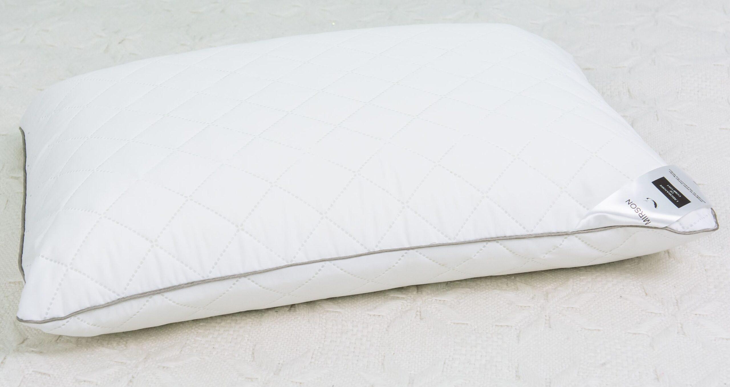 Подушка ортопедическая MirSon №6062 Steep Line Silver Men 59х43х12 см (2200003261875)