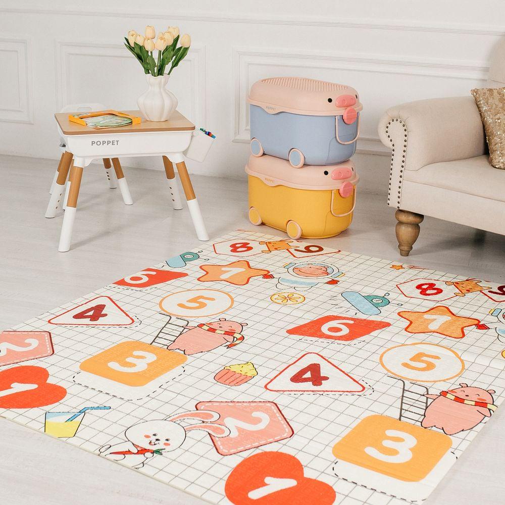 Термокилимок дитячий Весела вулиця і Чудо-цифри 150х180х1 см (26750168) - фото 2 Термокилимок дитячий Весела вулиця і Чудо-цифри 150х180х1 см (26750168) - фото 2