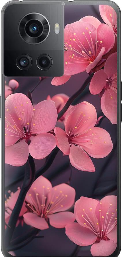 Чехол на OnePlus 10R Пурпурная сакура (6075u-2627-42517)