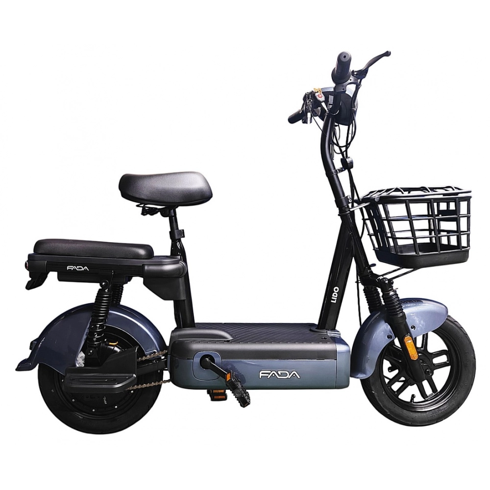 Електровелосипед FADA LiDO 500 W Сірий (1950690591) - фото 2