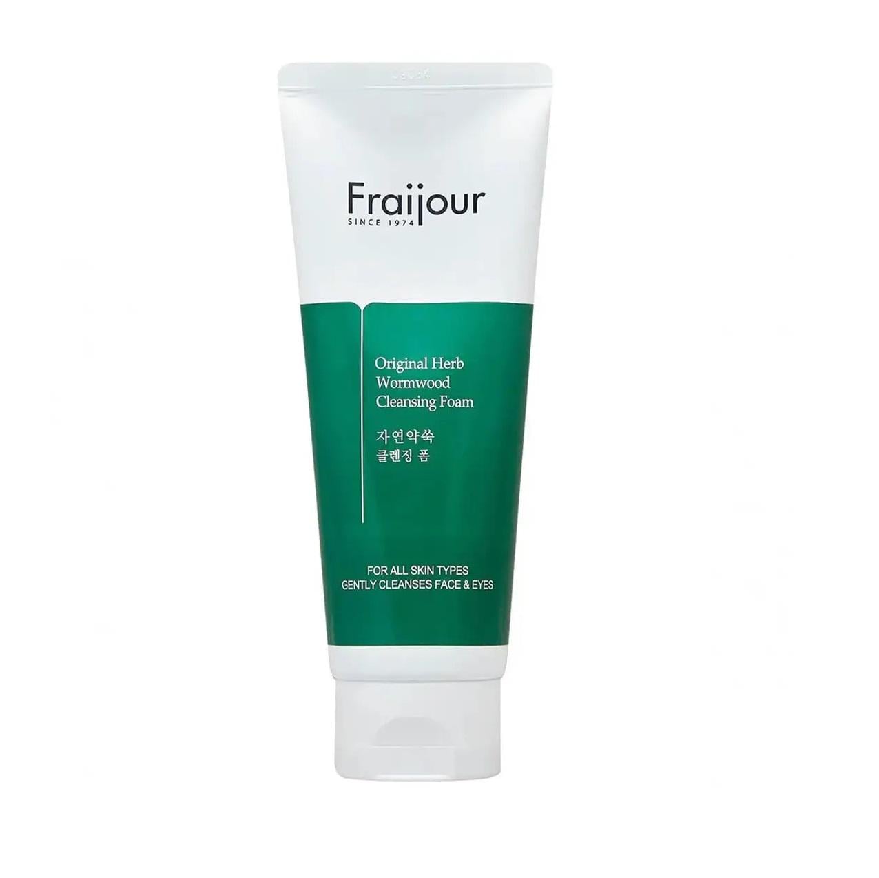 Пенка для умывания с растительными экстрактами Herb Wormwood Cleansing Foam Fraijour 150 мл (8802929883564)