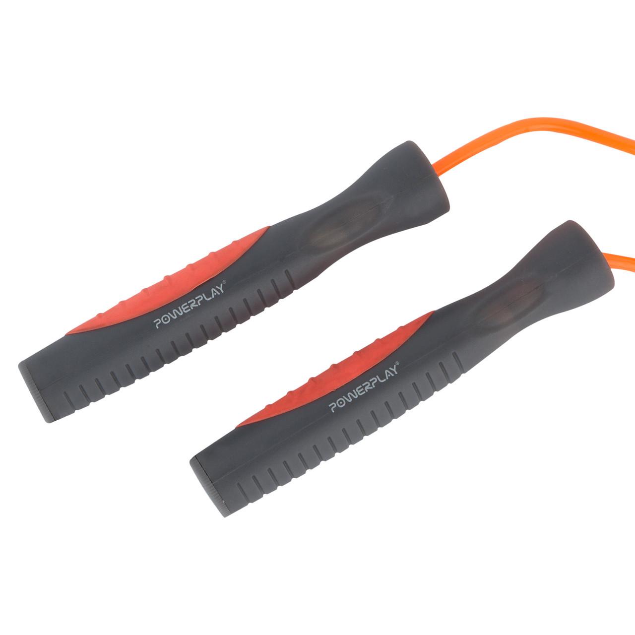 Скакалка PowerPlay 4204 Classic Jump Rope 2,7 м Оранжевый (A-011767) - фото 3 Скакалка PowerPlay 4204 Classic Jump Rope 2,7 м Оранжевый (A-011767) - фото 3