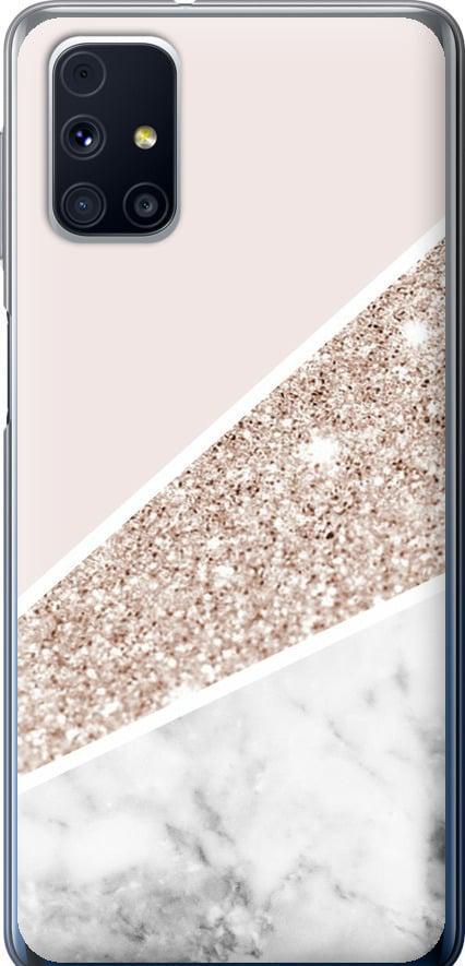 Чехол на Samsung Galaxy M31s M317F Пастельный мрамор (4342u-2055-42517)