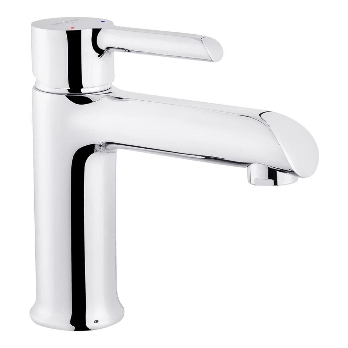 Змішувач для раковини Kroner KRP Essen C010 врізний короткий вилив Хром (CV024321)