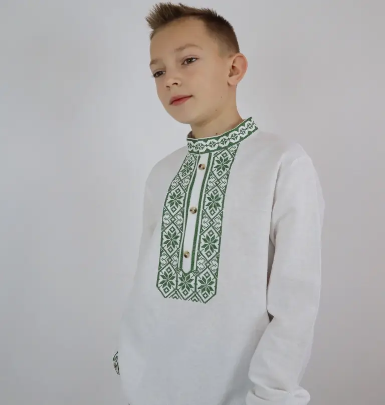 Рубашка детская с вышивкой XRmaster Нестор (0001609) - фото 3