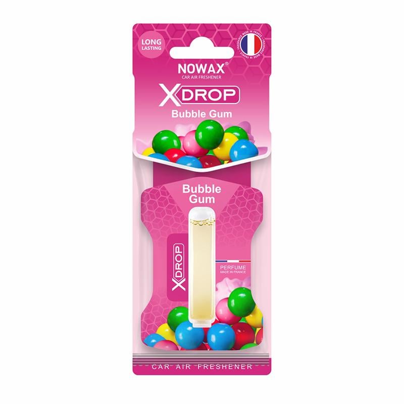 Ароматизатор з капсулою Nowax серія X Drop Bubble Gum 25 шт.,