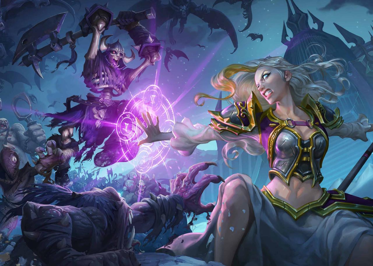 Картина GeekLand Hearthstone Хартстоун битва