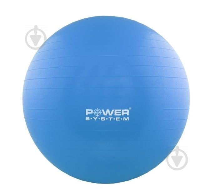 М'яч для фітнесу та гімнастики Power system PS-4011 55 cm Blue