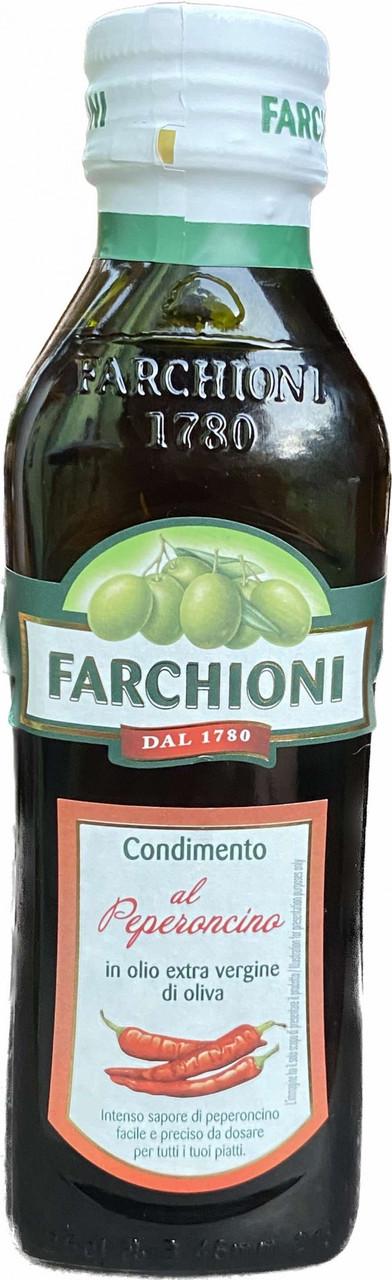 Рослинна олія оливкова з перцем чилі Farchioni peperoncino 250 мл (1889839817)