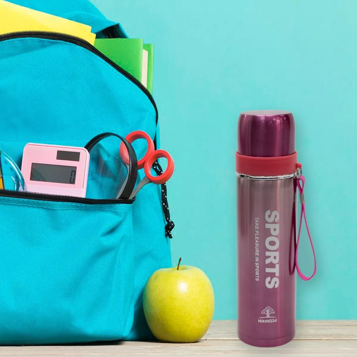 Термос Sports 500 мл Рожевий (30161) - фото 2 Термос Sports 500 мл Рожевий (30161) - фото 2