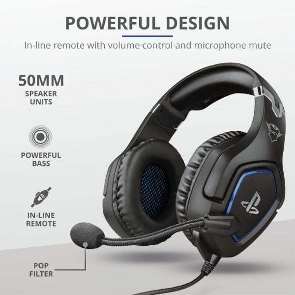 Навушники Trust GXT 488 Forze PS4 Gaming Headset (23530) - фото 5