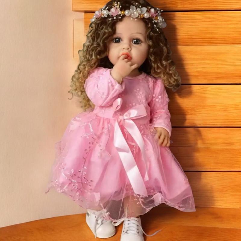 Лялька Вікторія Reborn Doll Вінілова можна купати Лялька Вікторія Reborn Doll Вінілова можна купати