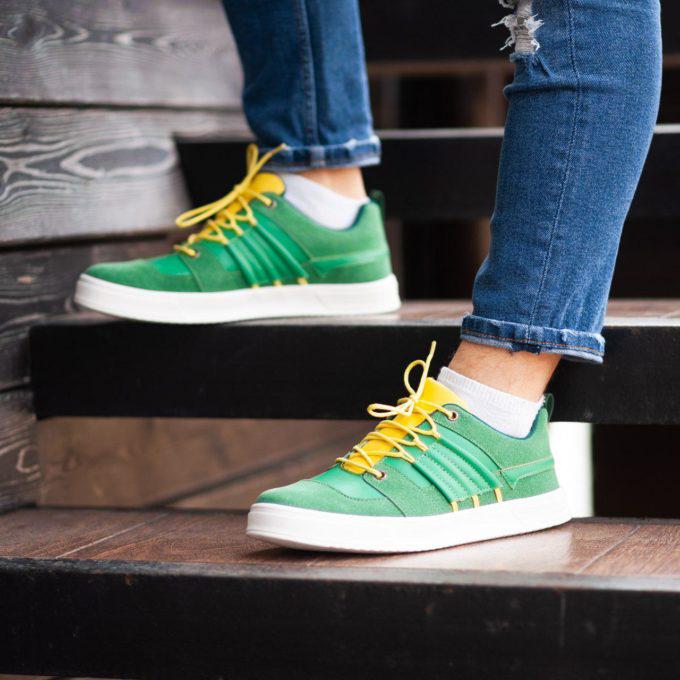 Кеди человічі South Mason р. 42 Green/Yellow - фото 2