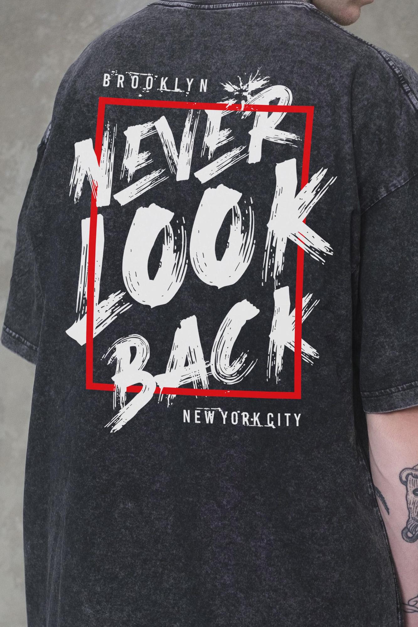 Футболка оверсайз Without Washed Never Look S/M Black (S/M8056358 8056359) - фото 2 Футболка оверсайз Without Washed Never Look S/M Black (S/M8056358 8056359) - фото 2