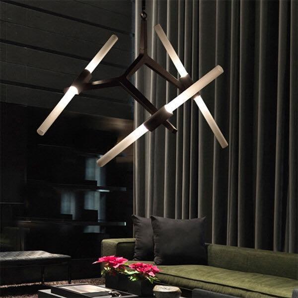 Люстра Agnes LED 6P D80/H77 Black (9317628)