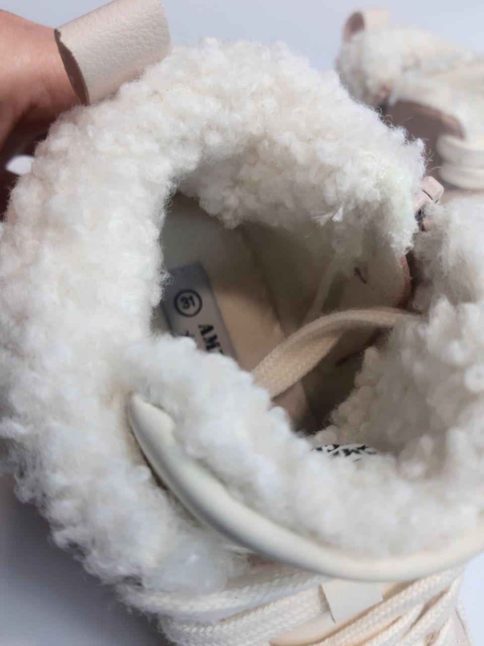 Кросівки демісезонні для дівчинки American Club р. 36 23,7 см Бежевий (198 beige) - фото 6 Кросівки демісезонні для дівчинки American Club р. 36 23,7 см Бежевий (198 beige) - фото 6