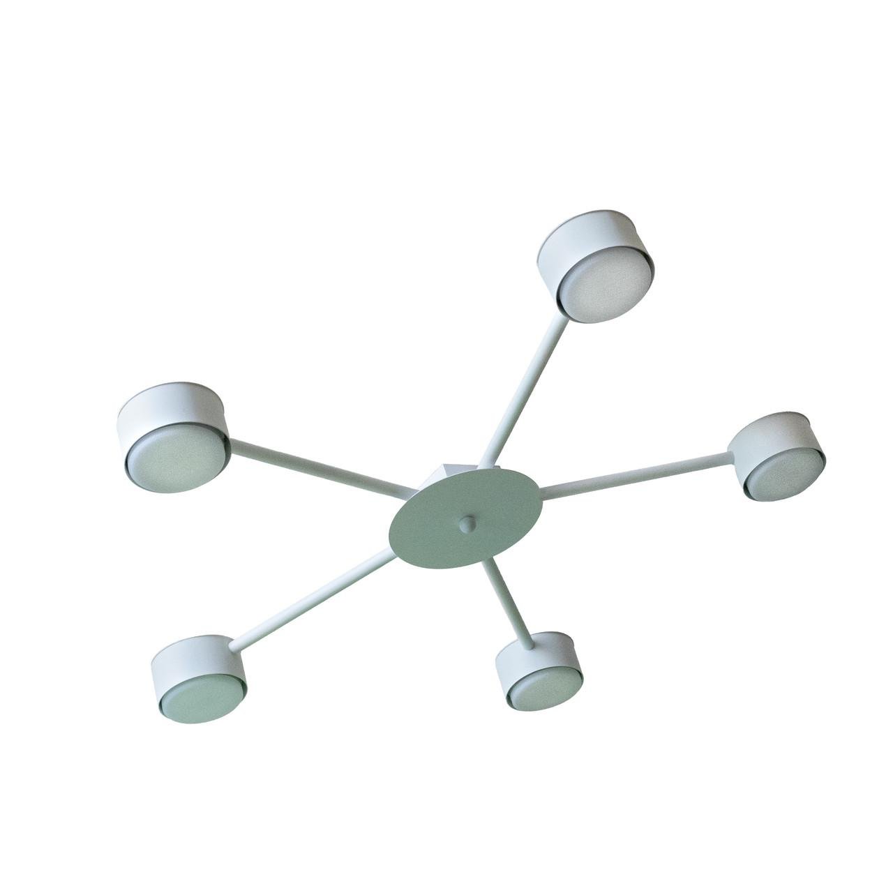 Люстра MSK ELECTRIC Copter на пʼять плафонів під лампи GX53 Білий (NL 8040-5 WH) - фото 1 Люстра MSK ELECTRIC Copter на пʼять плафонів під лампи GX53 Білий (NL 8040-5 WH) - фото 1