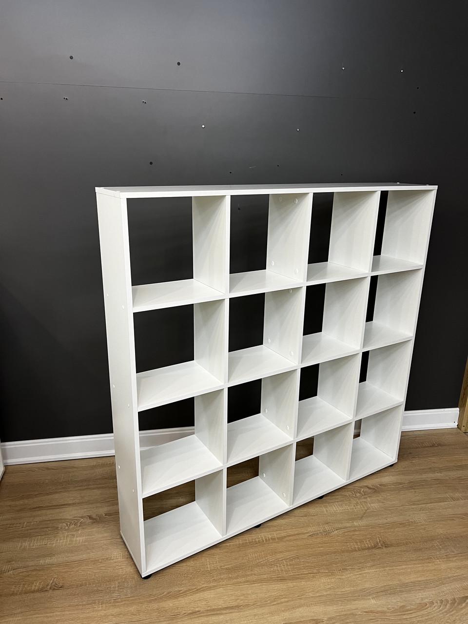 Стелаж на 16 комірок В-16 1400х1425х252 мм Білий - фото 4 Стелаж на 16 комірок В-16 1400х1425х252 мм Білий - фото 4