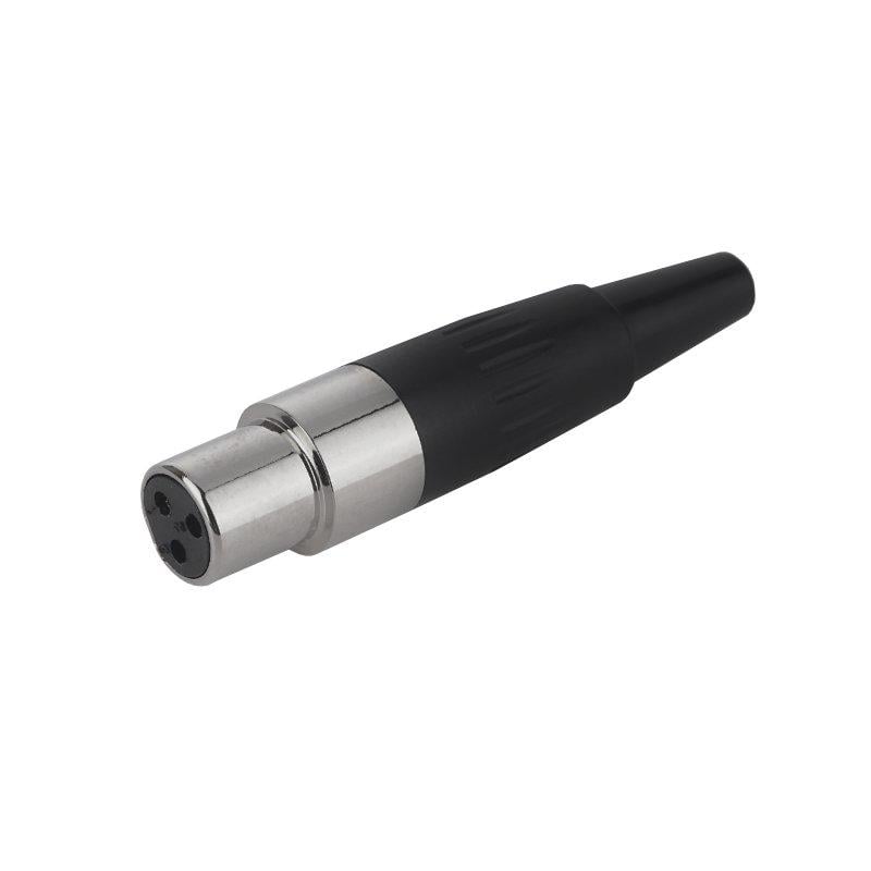 Гнездо mini XLR 3pin на кабель (A262012) Гнездо mini XLR 3pin на кабель (A262012)