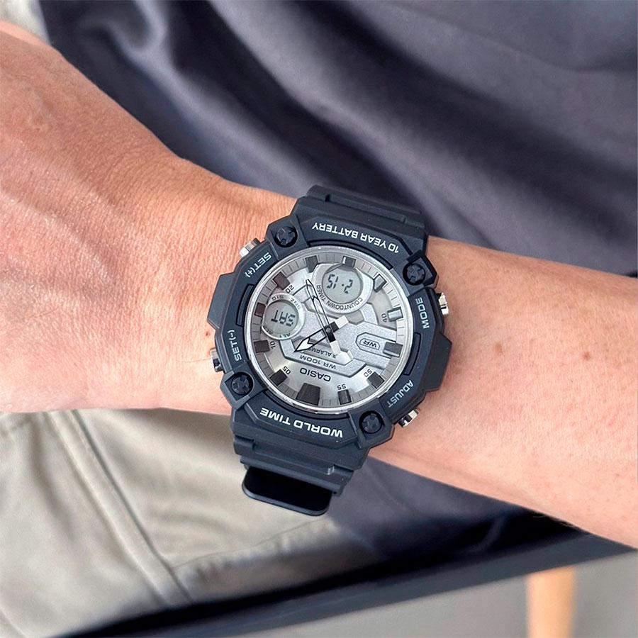 Наручные часы мужские Casio AEQ-120W-7A - фото 7 Наручные часы мужские Casio AEQ-120W-7A - фото 7