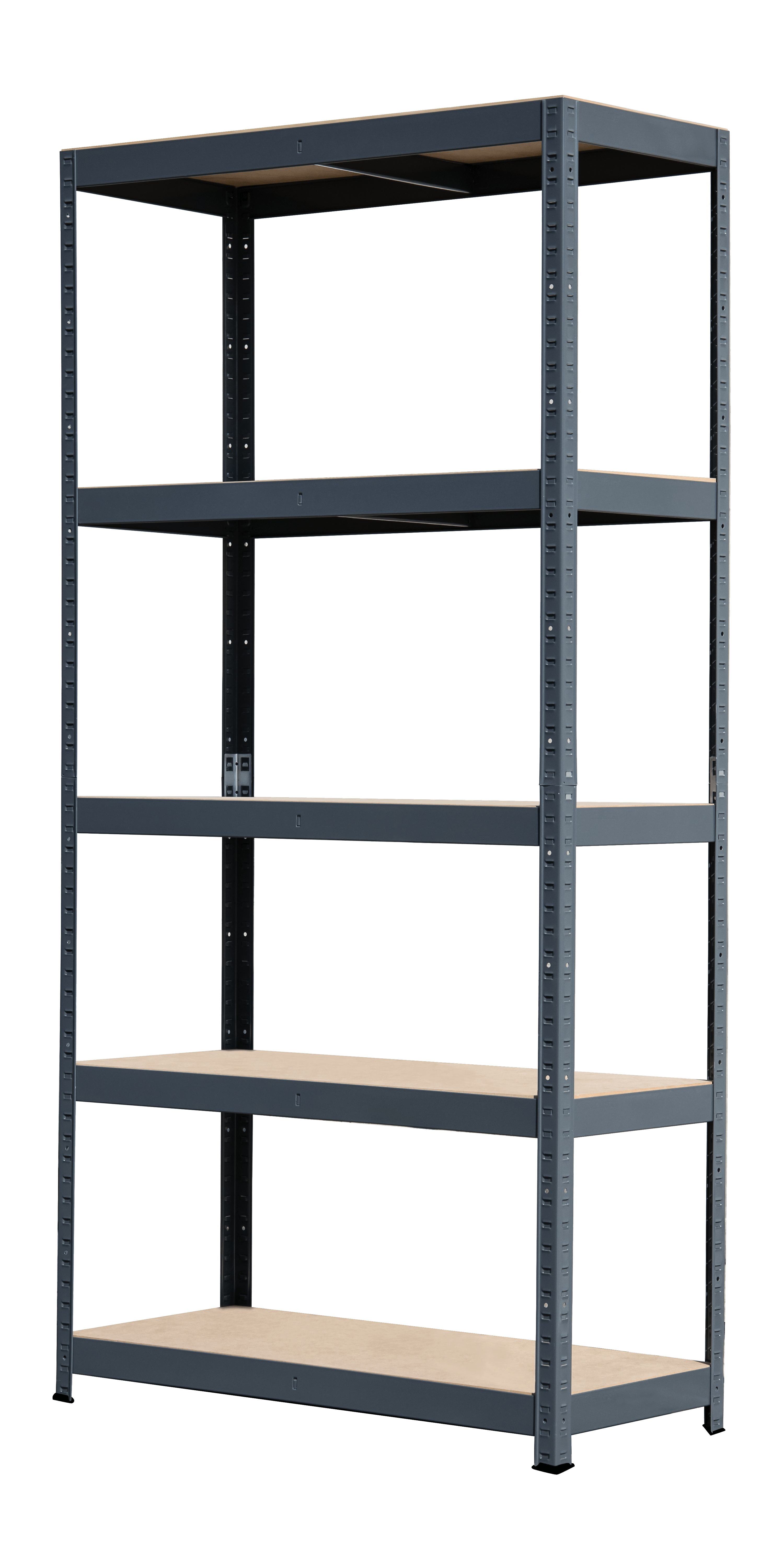 Стеллаж StahlPro Spectrum 1950x1000x500 мм металлический окрашенный 5 полок ХДФ - фото 3