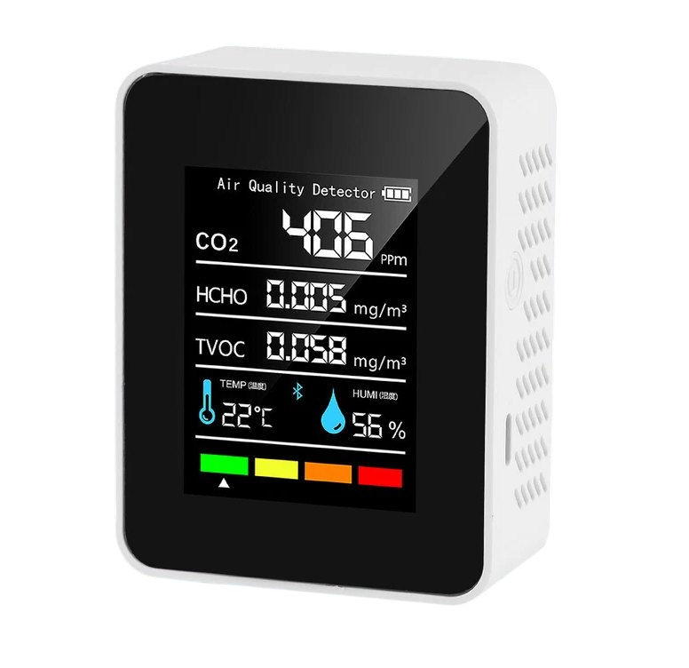 Детектор качества воздуха MT05 Monitor датчик углекислого газа CO2 Белый