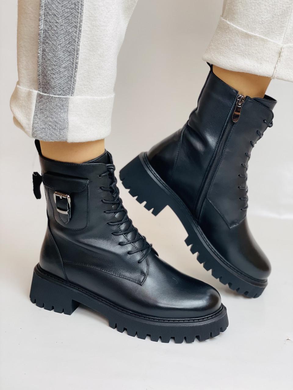 Ботинки женские зимние Farinni р. 38 24,5 см Черный (2743) - фото 2 Ботинки женские зимние Farinni р. 38 24,5 см Черный (2743) - фото 2