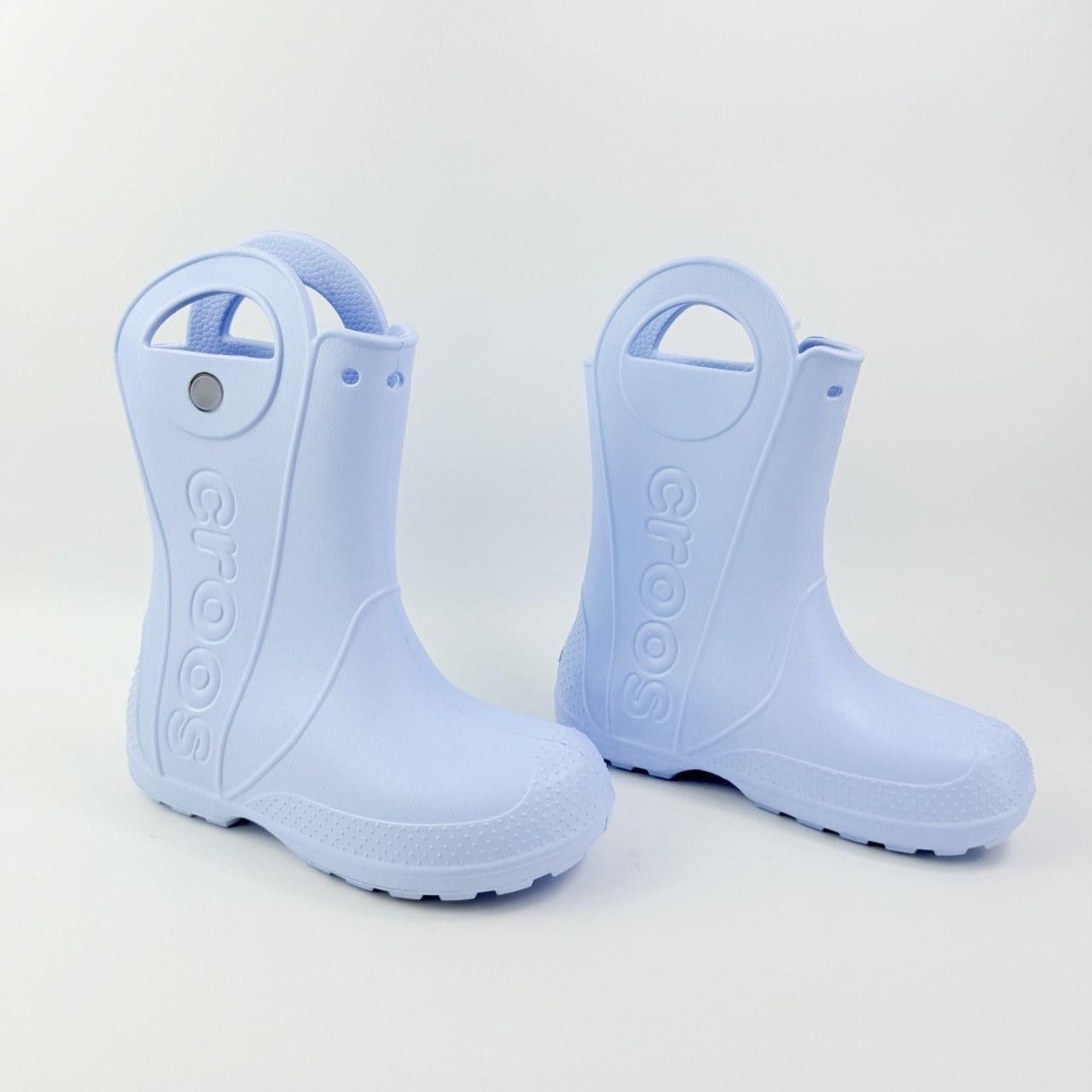 Сапоги детские резиновые Crocs Handle It Rain Boot р. C12/р. 29 Light Blue (003002) Сапоги детские резиновые Crocs Handle It Rain Boot р. C12/р. 29 Light Blue (003002)