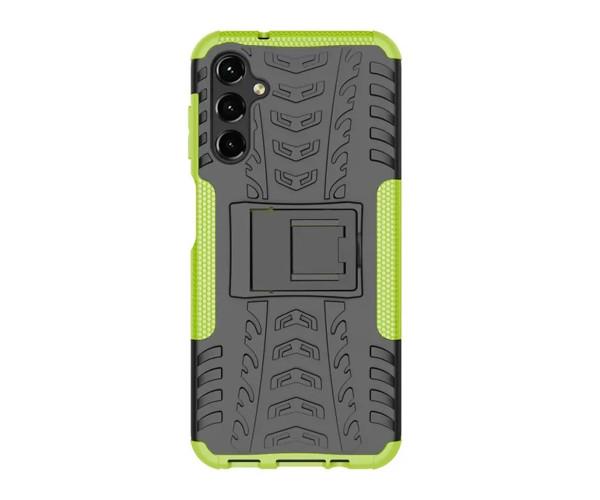 Бронированный чехол Armored Case для Samsung Galaxy A14 5G Зеленый - фото 1