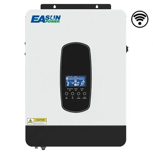 Інвертор гібридний EASUN 48V/230V 7000 VA 6200 Вт 6.2 кВт MPPT 110A чистий синус