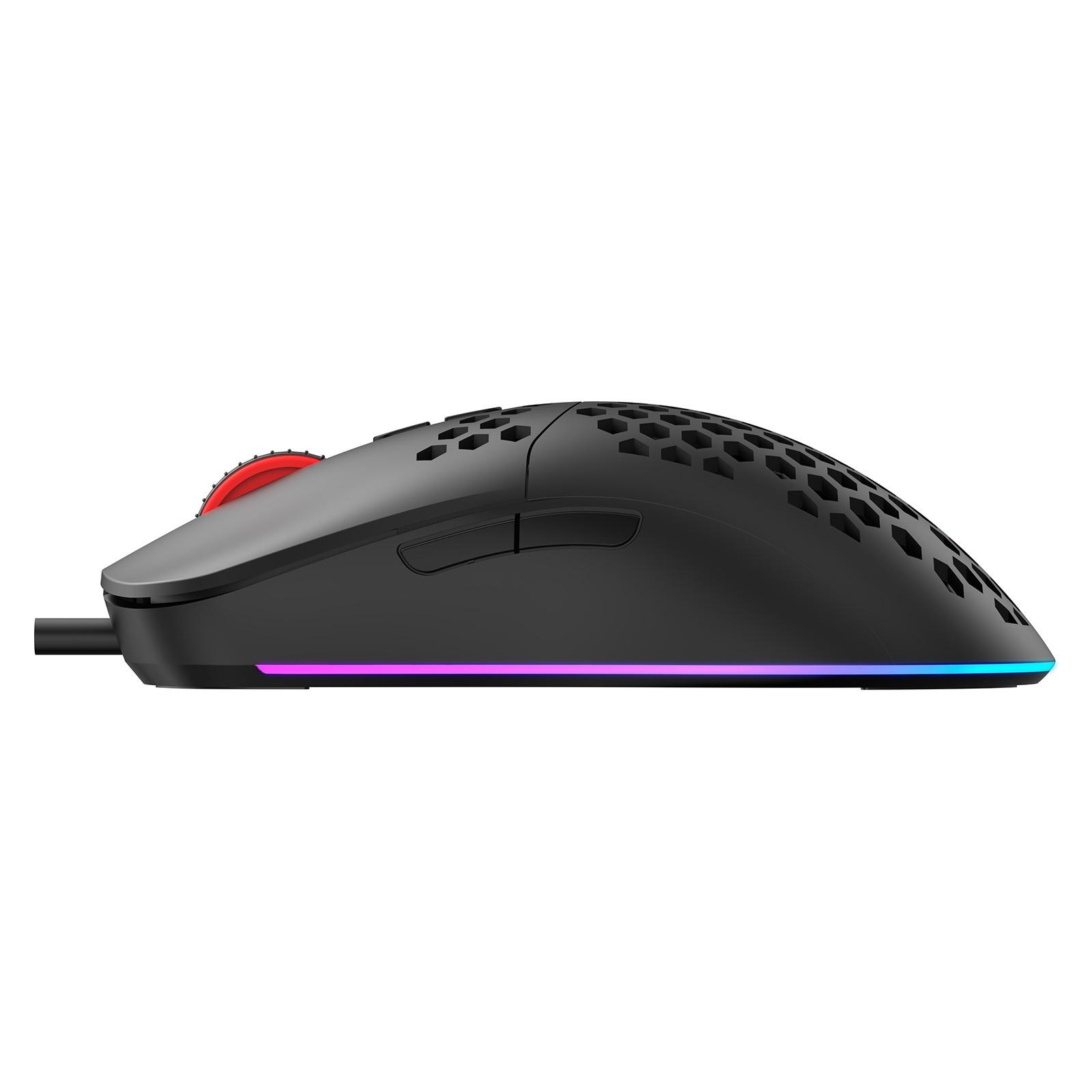 Компьютерная мышка проводная GamePro GM395 с RGB-подсветкой Black (26449358) - фото 4 Компьютерная мышка проводная GamePro GM395 с RGB-подсветкой Black (26449358) - фото 4