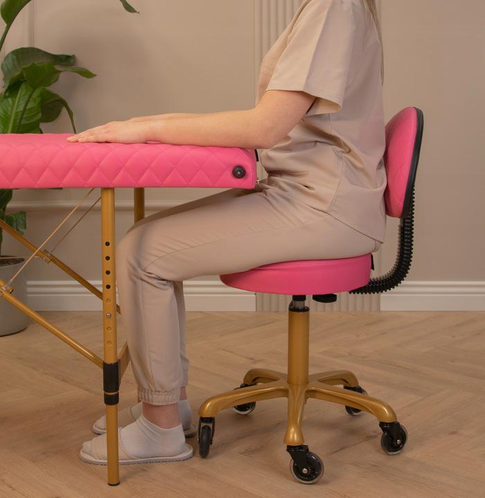 Табурет косметический I-coucou PSTcz-gp Розовый - фото 5 Табурет косметический I-coucou PSTcz-gp Розовый - фото 5