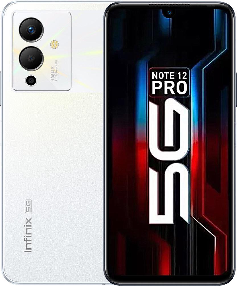 Смартфон Infinix Note 12 Pro 5G 8/128 Гб White (1808478973)