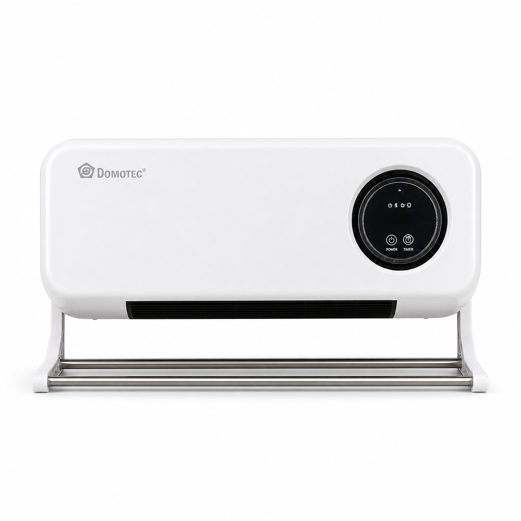 Тепловентилятор настенный Domotec MS-5963 2000 Вт с пультом и таймером 8 ч (104765)
