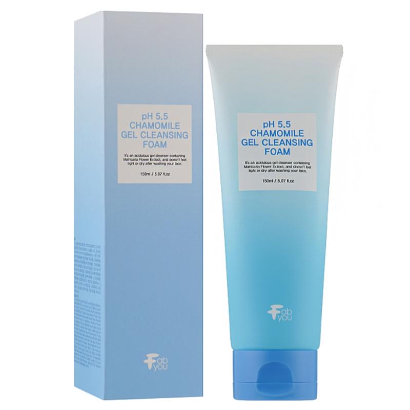 Пенка для умывания Fabyou pH 5.5 Chamomile Gel Cleansing Foam с ромашкой 150 мл (8809555252511)