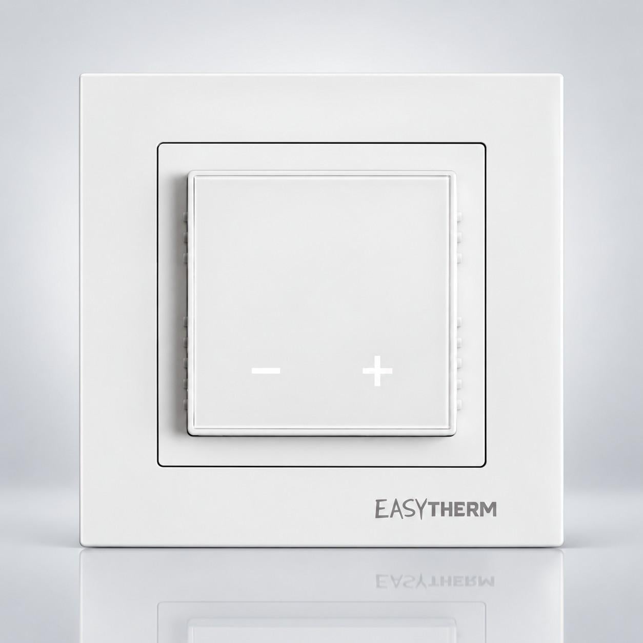 Цифровой терморегулятор для теплого пола Easytherm ET-30M с 2 датчиками 16 А 3200 Вт White Matt