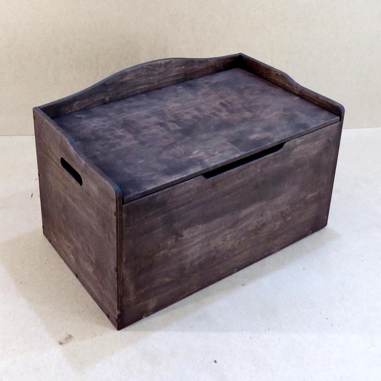 Сундук напольный из дерева Конго Капучино (СНД-000509)