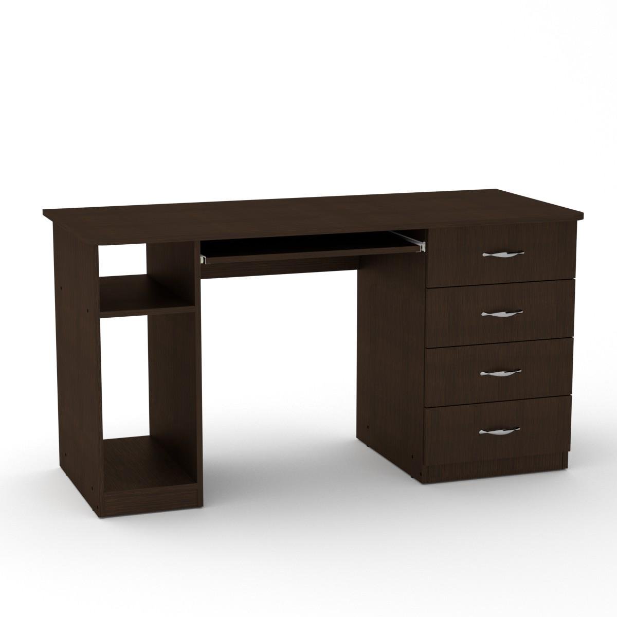 Стіл комп'ютерний Компаніт СКМ-11 Венге темний (5a144894aed3ed555e40377d)