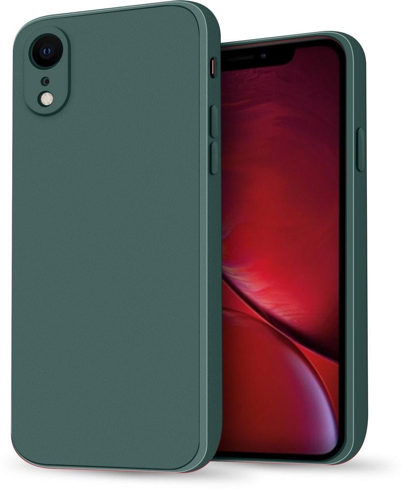 Силиконовый чехол HardCorner iPhone XR (с микрофиброй) Green (35397-08)