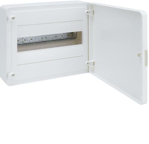 Распределительный щит Hager GOLF 12 модулей пластик 282х252х99 мм навесной Белый (VS112PD)